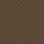 Tissu patchwork losanges et fines rayures marron chocolat - Trinkets 21
