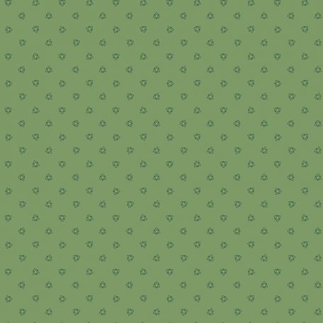 Tissu patchwork petits triangles vert mousse - Trinkets 21