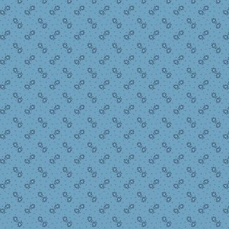 Tissu patchwork chatons de saule bleu horizon - Trinkets 21