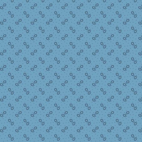 Tissu patchwork chatons de saule bleu ciel - Trinkets 21