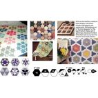 Hexagones Set G - Gabarits pour patchwork de Marti Michell