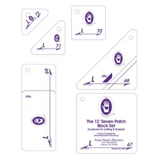 Set L pour 7-patch - Gabarits pour patchwork de Marti Michell
