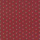 Tissu patchwork minis fleurs fond rouge foncé - Nancy's Needle de Betsy Chutchian