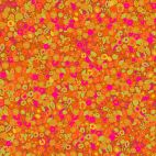 Tissu patchwork myrtilles et fleurs orange - Sunprints 2022 d'Alison Glass