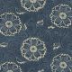 Tissu patchwork oeillets bleu indigo - Yukata de Debbie Maddy