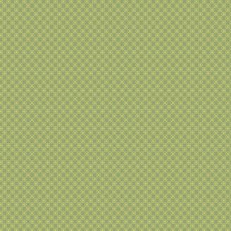 Tissu patchwork roue géométrique vert - Lady Tulip d'Edyta Sitar