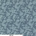 Tissu patchwork fleurs bleu ton-sur-ton - Decorum de Basicgrey