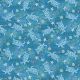 Tissu patchwork tortues marines bleu - Salt & Sea