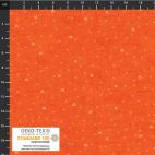 Tissu patchwork petite croix ton sur ton orange - Basically