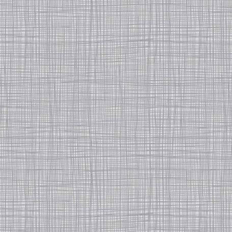 Tissu imprimé gris argent effet tissage - Linea Texture