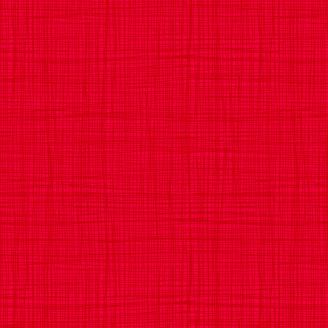 Tissu imprimé rouge cardinal effet tissage - Linea Texture