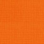Tissu imprimé orange tangerine effet tissage - Linea Texture