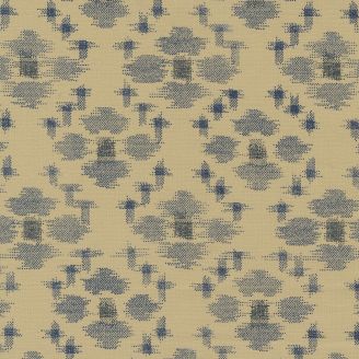 Tissu patchwork kasuri écru - Yukata de Debbie Maddy