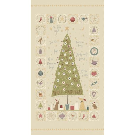Panneau Sapin de Noël "O'Christmas Tree" - Anni Downs