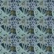 Tissu patchwork Shell Rummel coraux bleus - Touchstones