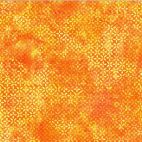 Tissu batik jasmin orange ton sur ton