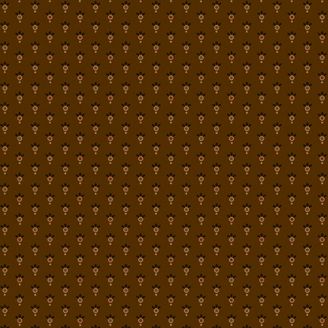 Tissu patchwork Kim Diehl motif géométrique marron - Chocolate Covered Cherries