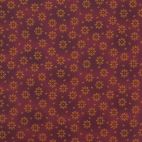 Tissu patchwork Kim Diehl couronnes pointillés bordeaux - Chocolate Covered Cherries