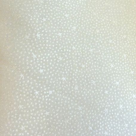 Tissu patchwork minis étoiles perle fond écru - Star Sprinkle