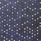 Tissu patchwork mini étoiles indigo - Star Sprinkle