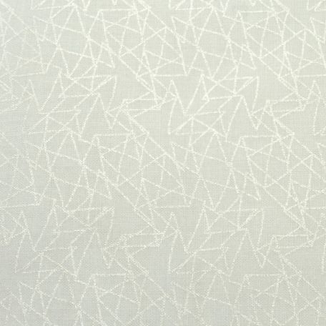 Tissu patchwork fil de fer perle fond écru ton-sur-ton