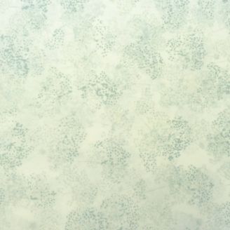 Tissu batik arbuste gris fond blanc