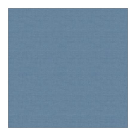 Tissu patchwork faux-uni linen texture bleu Delft