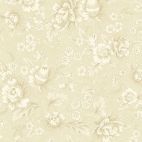 Tissu patchwork roses anciennes écru beige - BlueBird d'Edyta Sitar