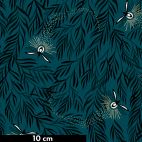 Tissu patchwork lucioles bleu galaxy - Firefly de Sarah Watts