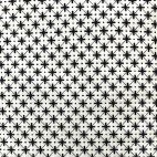 Tissu patchwork croix et croisillons noir et blanc