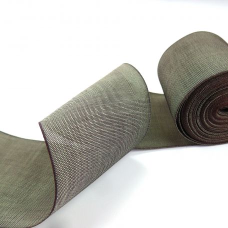 Galon japonais pour tatami Magic ribbon - Cendre (1 mètre)