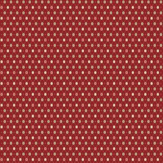 Tissu patchwork réseau rouge foncé - Veranda de Renee Nanneman