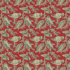 Tissu patchwork oiseaux rouge - Veranda de Renee Nanneman