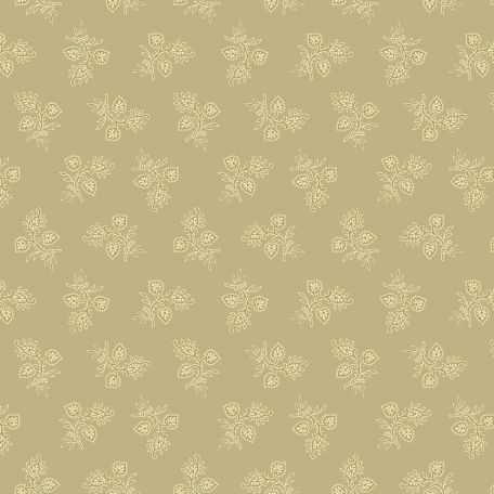 Tissu patchwork branchage beige - Veranda de Renee Nanneman