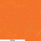 Tissu patchwork orange et pépites dorées - Speckled