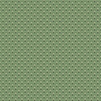 Tissu patchwork petit motif Dylan vert amande - Le Château de Max and Louise