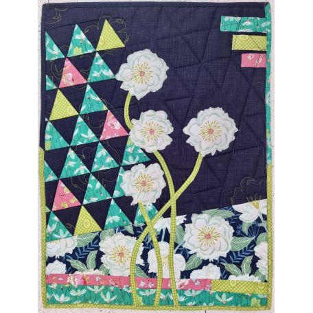 Flora - kit de patchwork contemporain