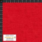 Tissu patchwork faux-uni rouge Melange