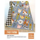 Fab Farm, les animaux de la ferme - Modèle de patchworkd'Elizabeth Hartman (en anglais)