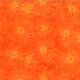 Tissu batik rayons orange citrouille