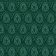 Tissu patchwork lauriers vert émeraude - Scraps of Kindness de Kim Diehl