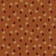 Tissu patchwork grappe de raisin fond orange - Scraps of Kindness de Kim Diehl
