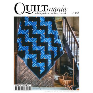 Quiltmania magazine n°153 Janvier/Février 2023