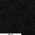 Tissu patchwork vapeurs noir - Achroma