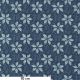 Tissu patchwork fleurs Maintenon bleu foncé - Bleu de France de French General