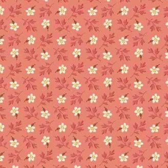Tissu patchwork petite floraison rose - Primrose d'Edyta Sitar