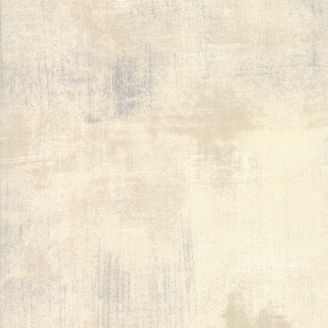Tissu patchwork faux-uni patiné écru marbre - Grunge de Moda