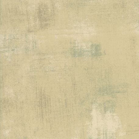 Tissu patchwork grande largeur faux-uni patiné beige halé - Grunge de Moda