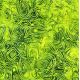Tissu batik marbrures vert grenouille