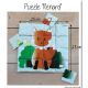 Puzzle Renard - kit à coudre de Zazobouzi